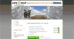 Desktop Screenshot of apemap.at