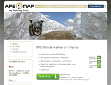 Tablet Screenshot of apemap.at