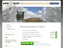 Tablet Screenshot of apemap.de