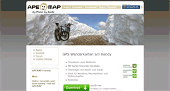 Desktop Screenshot of apemap.com